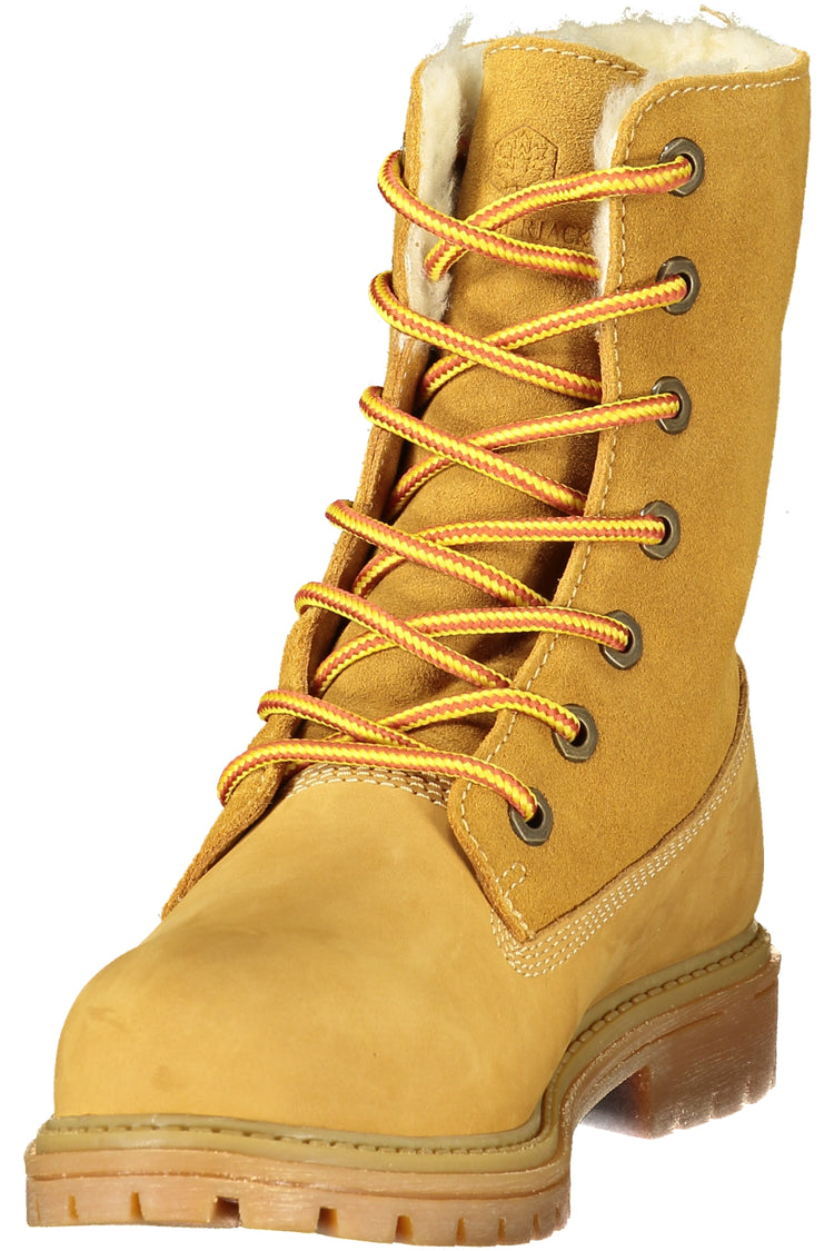 Botins LUMBERJACK de mulher amarelos