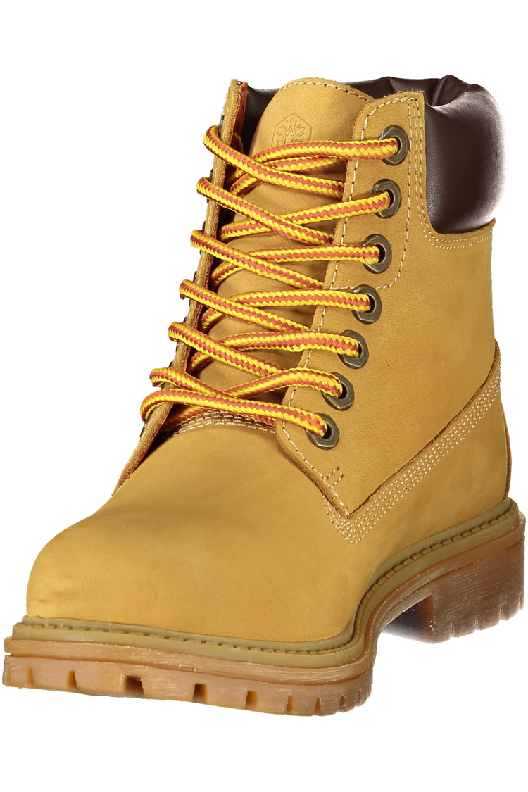 Botins LUMBERJACK de mulher amarelos