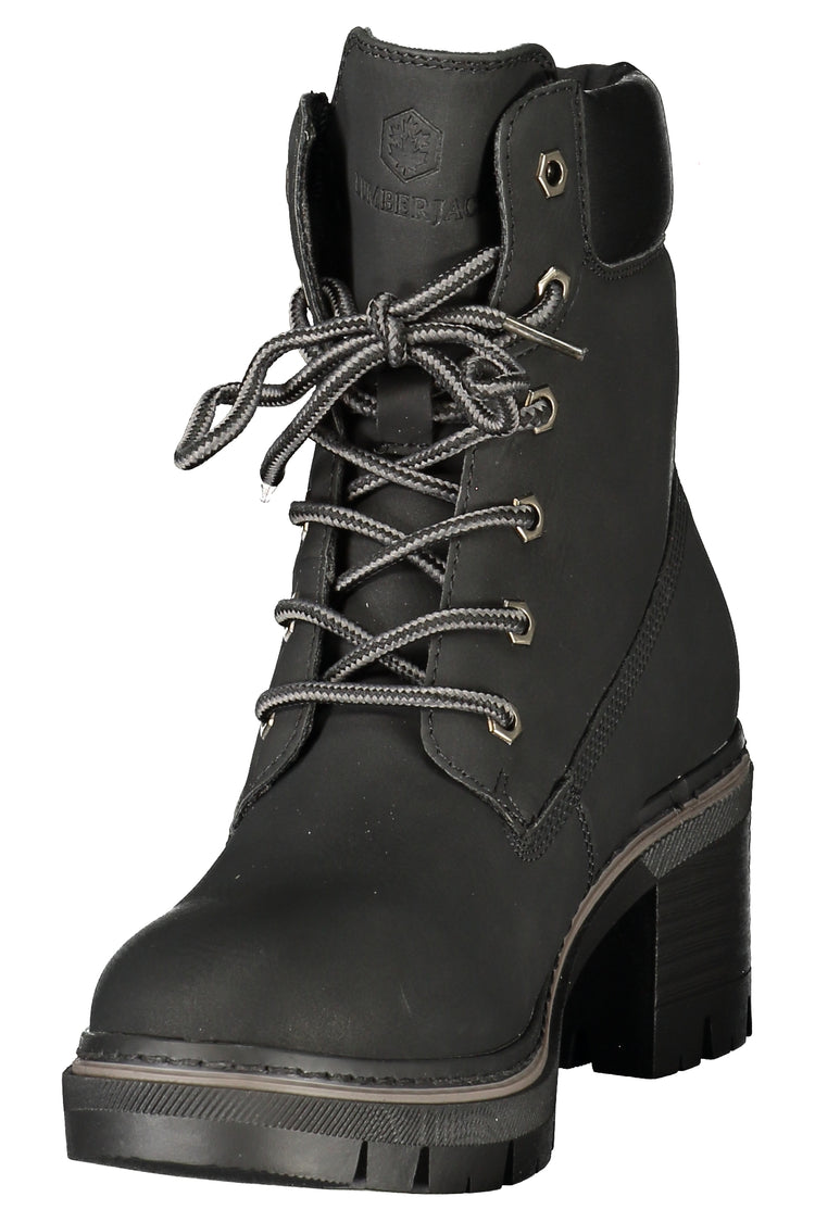 Botins LUMBERJACK de mulher pretos