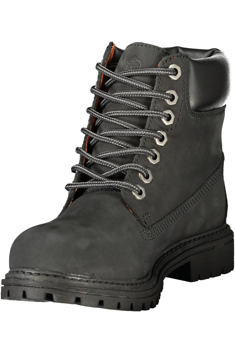 Botins LUMBERJACK de mulher pretos