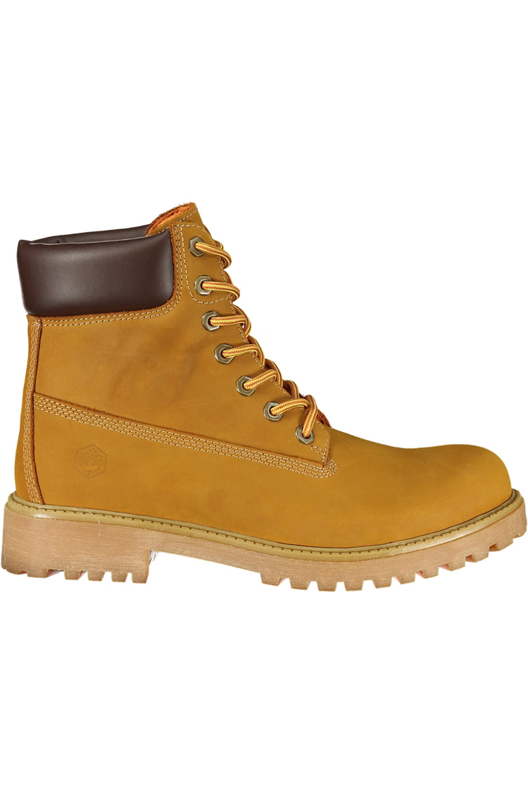 Botins LUMBERJACK de homem amarelos