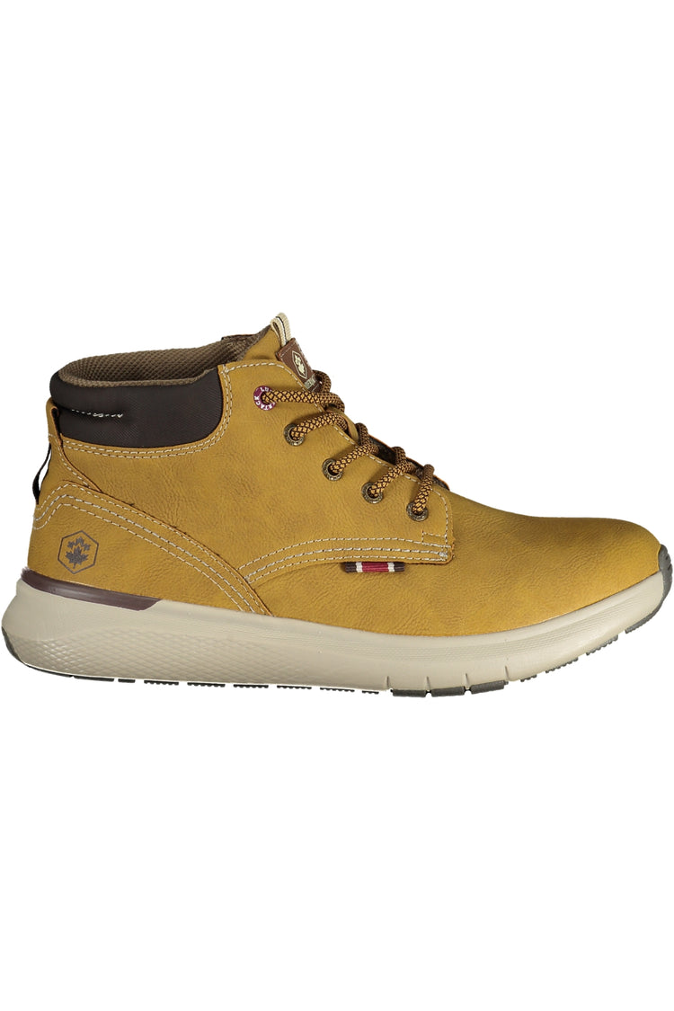 Botins LUMBERJACK de homem amarelos