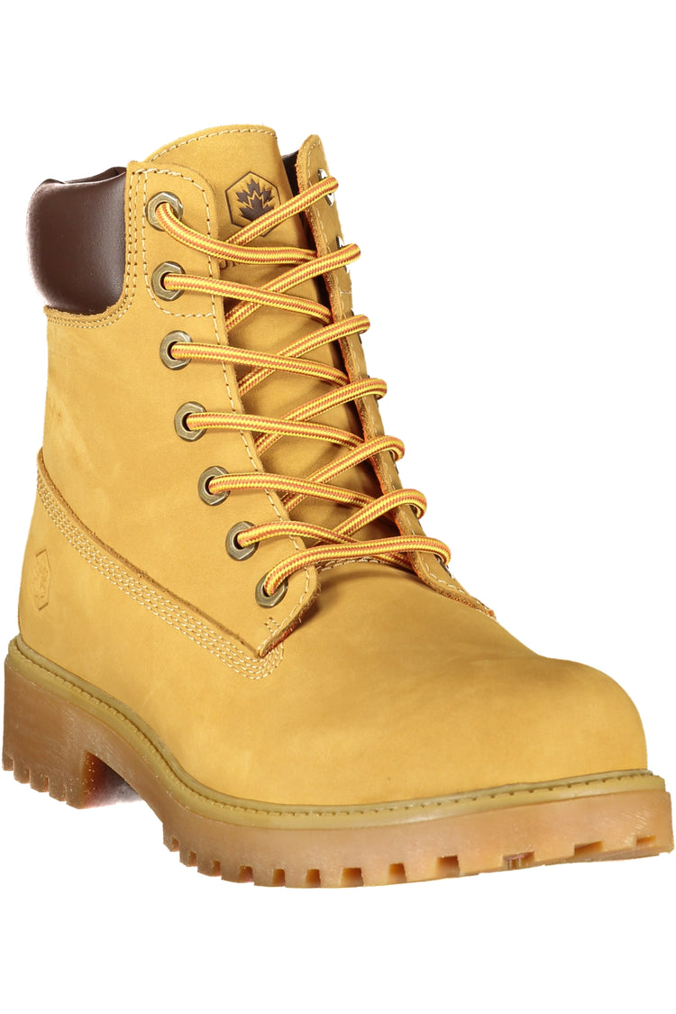 Botins LUMBERJACK de homem amarelos