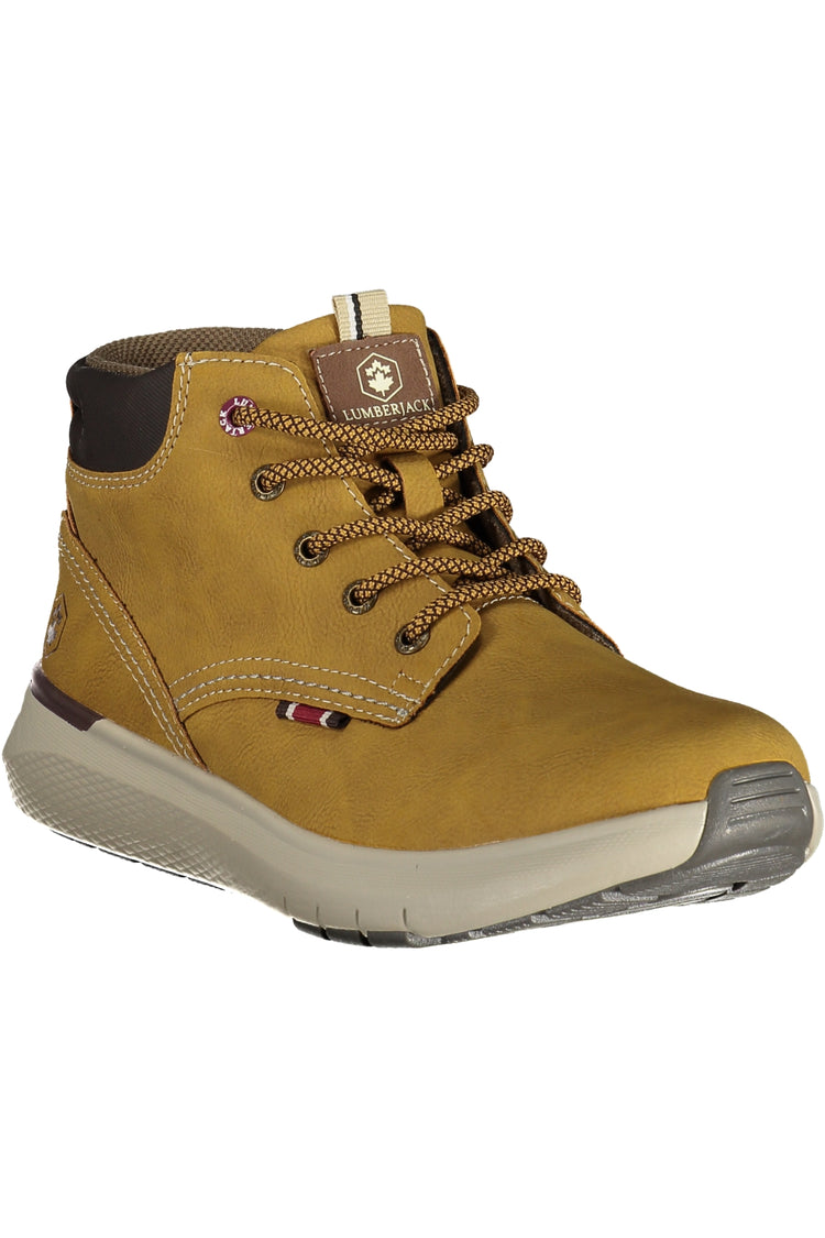 Botins LUMBERJACK de homem amarelos