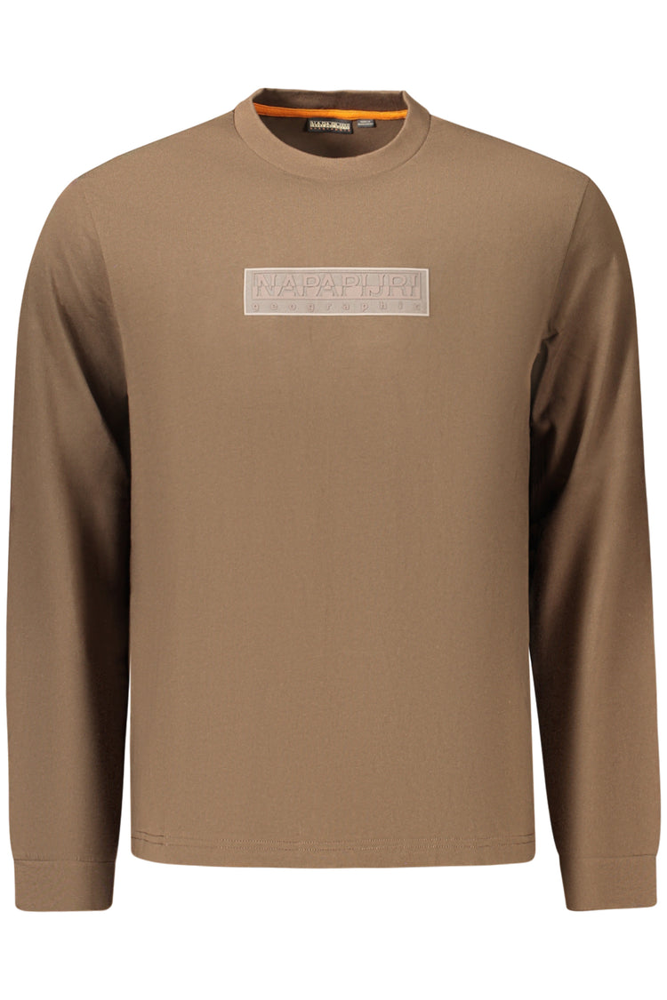 T-shirt NAPAPIJRI de homem castanha