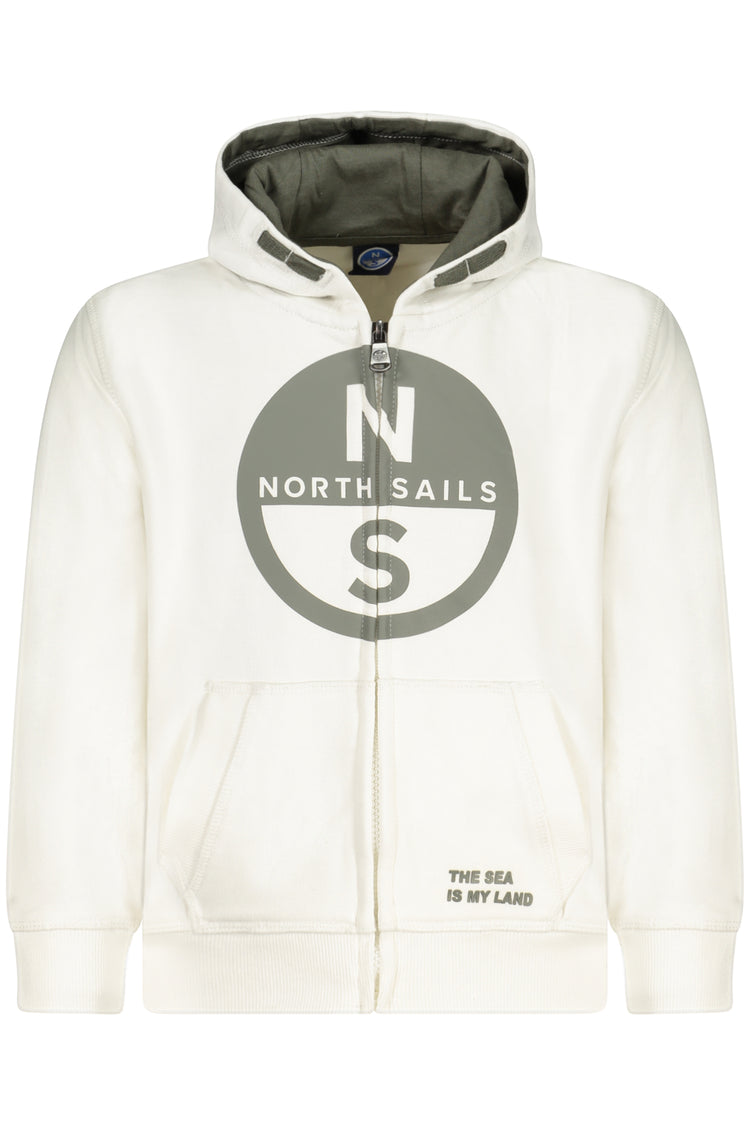 Sweatshirt NORTH SAILS de menino branca
