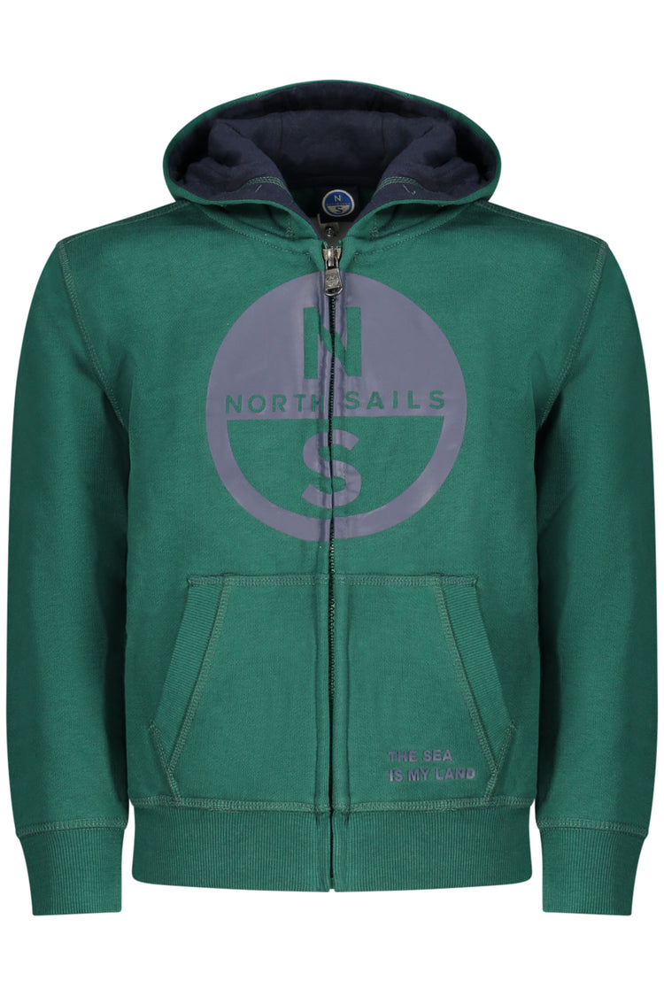 Sweatshirt NORTH SAILS de menino verde
