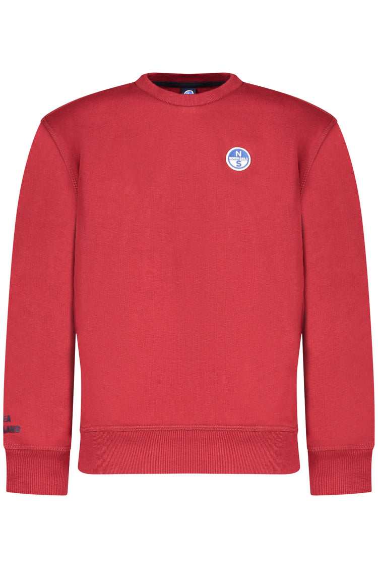 Sweatshirt NORTH SAILS de menino vermelha