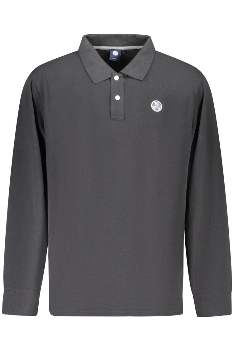 Polo NORTH SAILS de homem preto