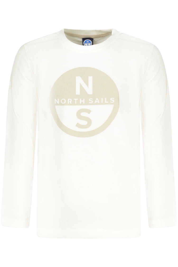 T-shirt NORTH SAILS de menino branca