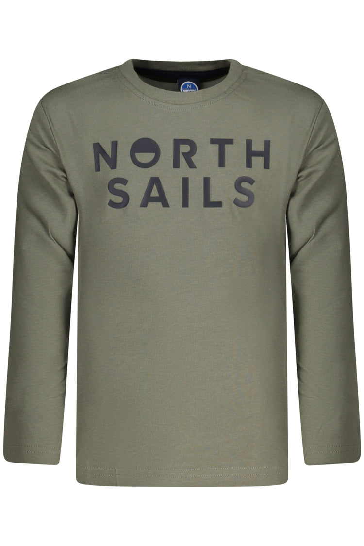 T-shirt NORTH SAILS de menino verde