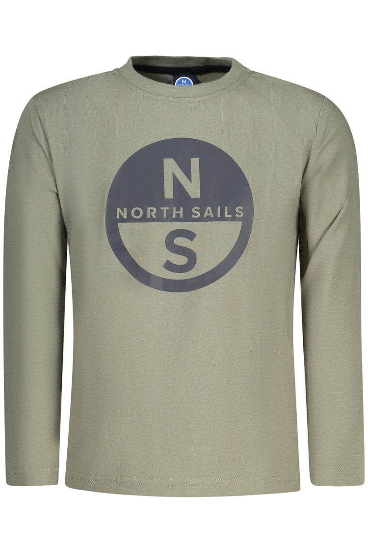 T-shirt NORTH SAILS de menino verde