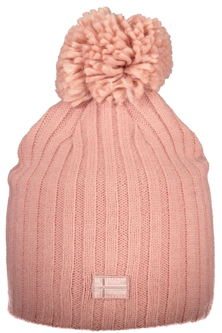 Chapéu NORWAY 1963 de mulher rosa