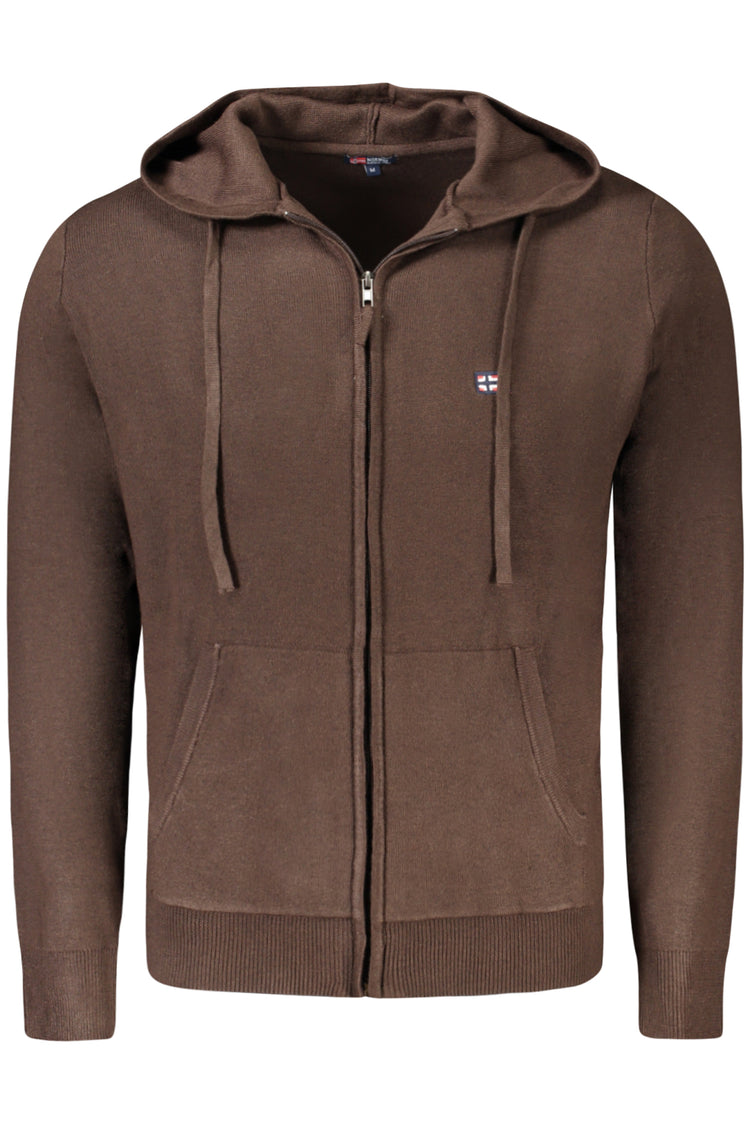 Camisola NORWAY 1963 de homem castanha