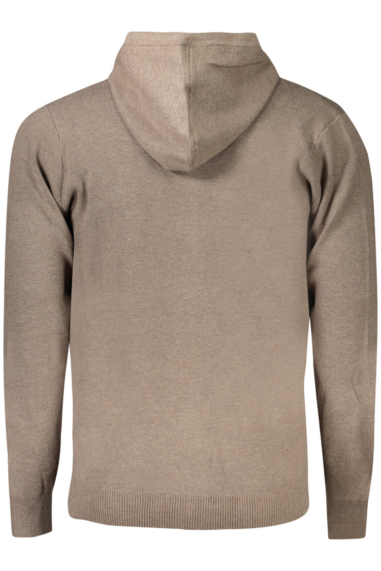 Camisola NORWAY 1963 de homem castanha