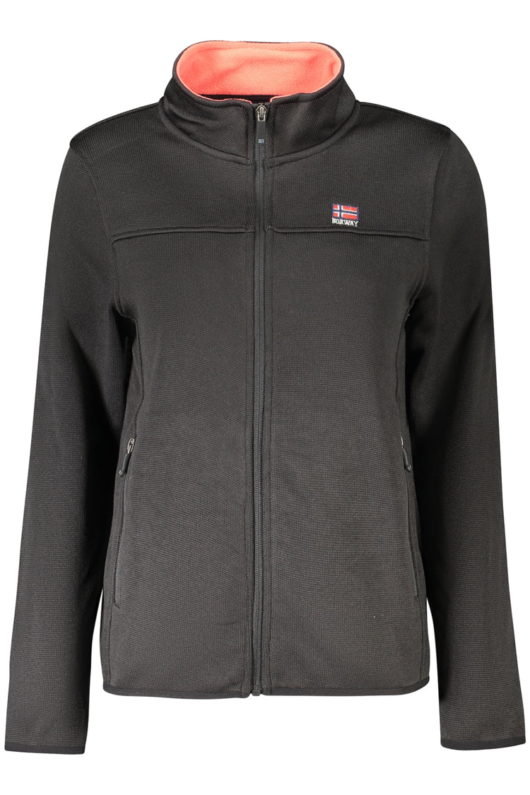 Sweatshirt NORWAY 1963 de mulher preta