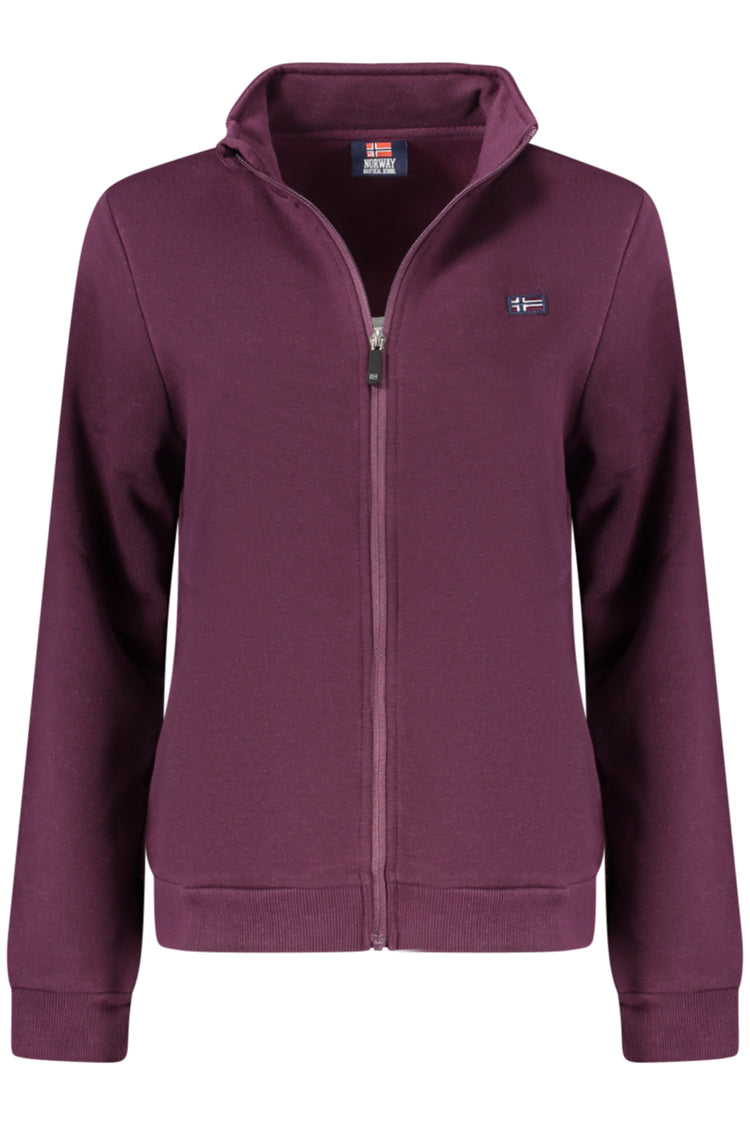 Sweatshirt NORWAY 1963 de mulher roxa