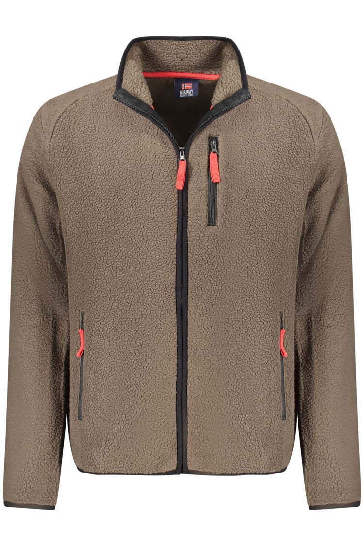 Sweatshirt NORWAY 1963 de homem castanha
