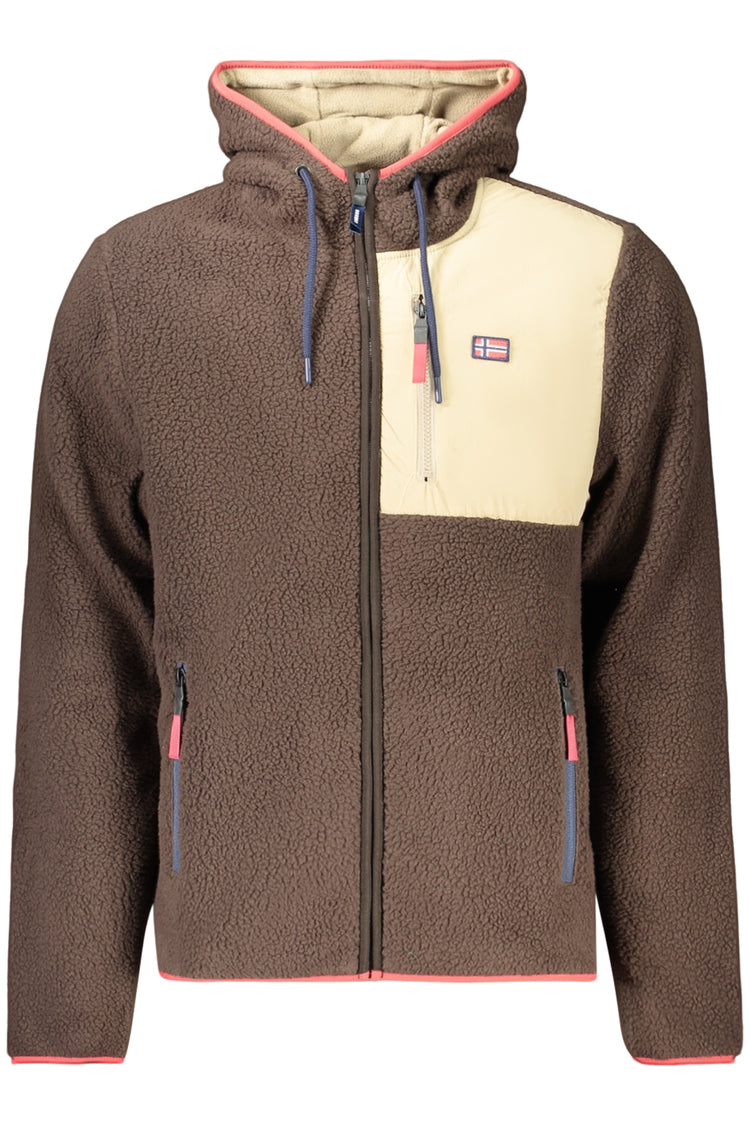 Sweatshirt NORWAY 1963 de homem castanha