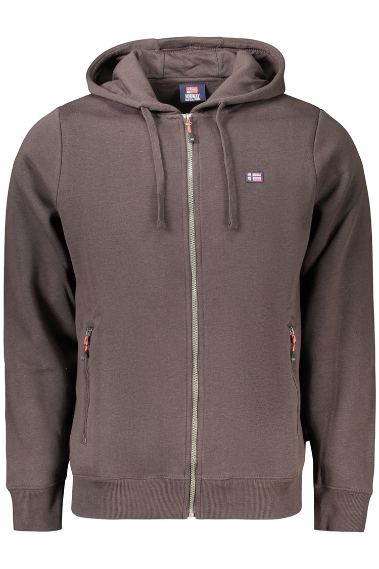 Sweatshirt NORWAY 1963 de homem castanha