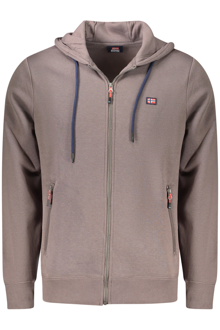 Sweatshirt NORWAY 1963 de homem castanha