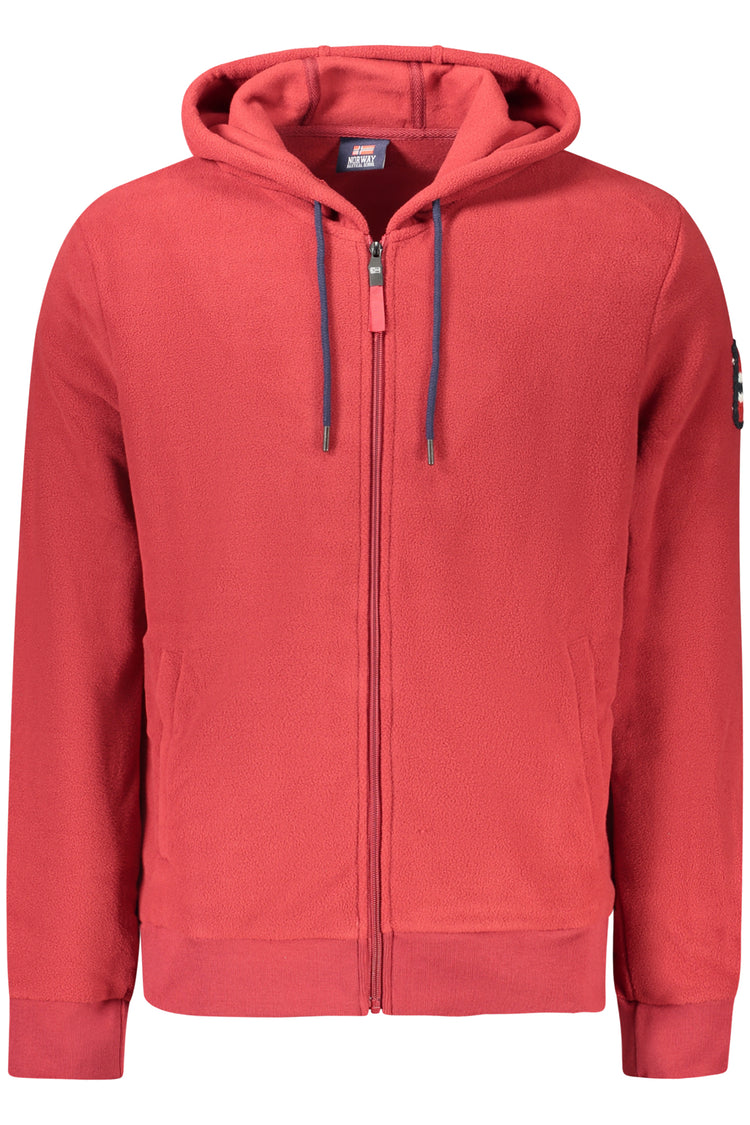 Sweatshirt NORWAY 1963 de homem vermelha