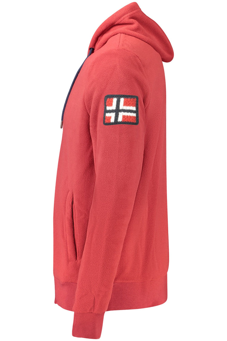 Sweatshirt NORWAY 1963 de homem vermelha
