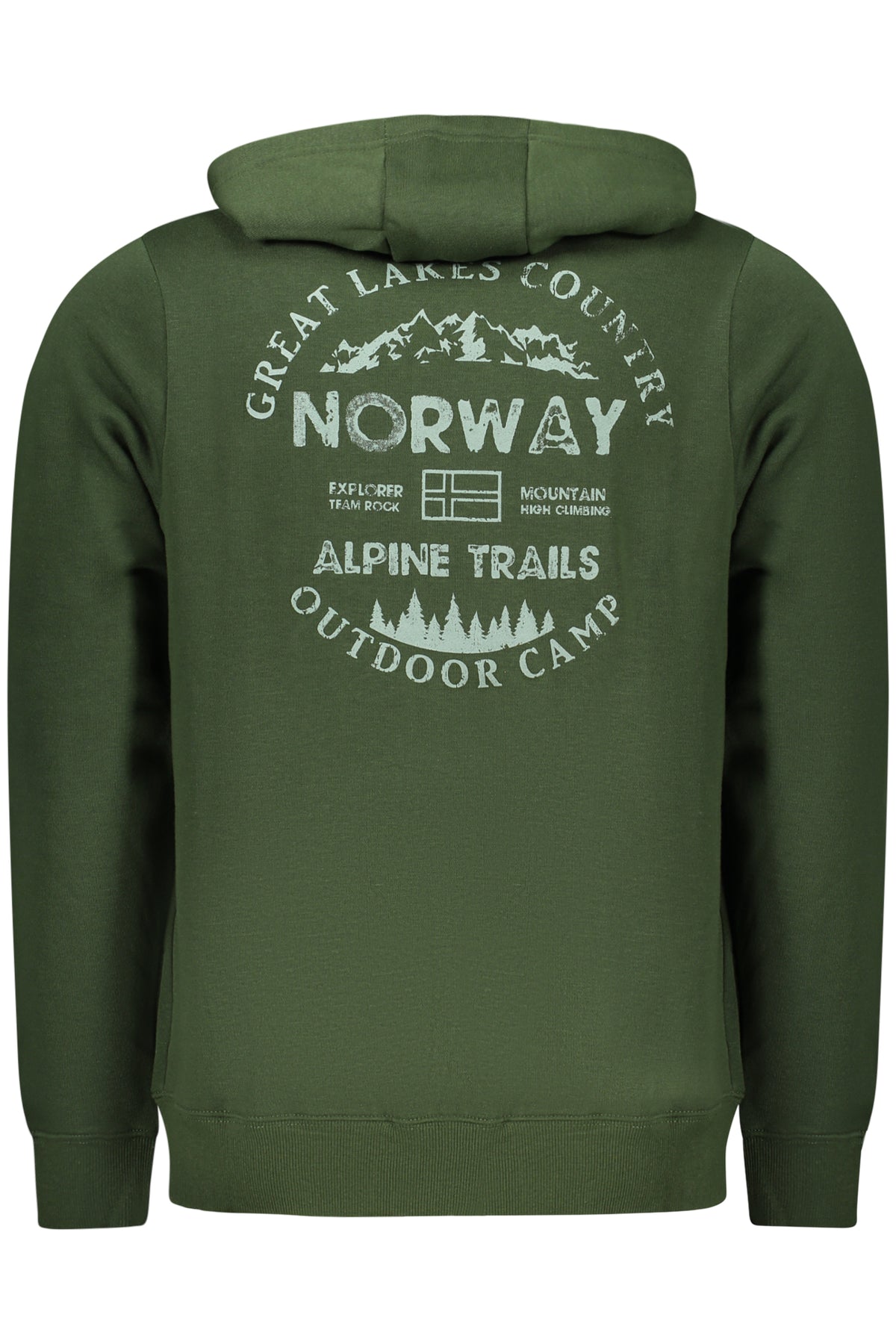 Sweatshirt NORWAY 1963 de homem verde