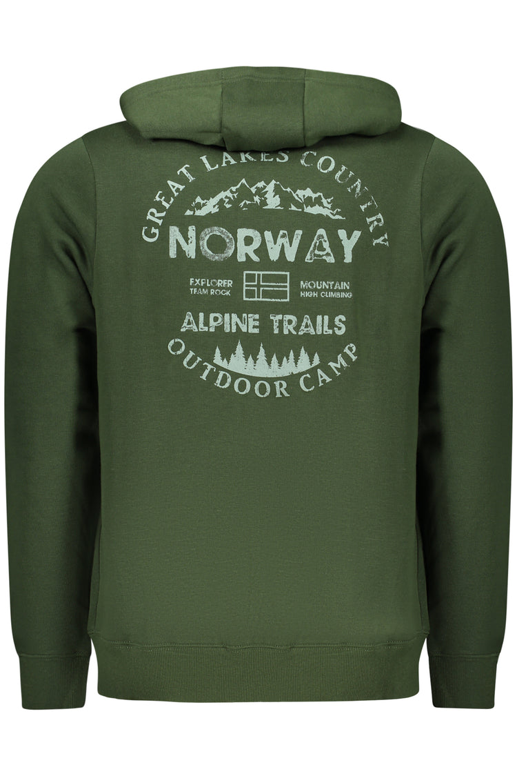 Sweatshirt NORWAY 1963 de homem verde