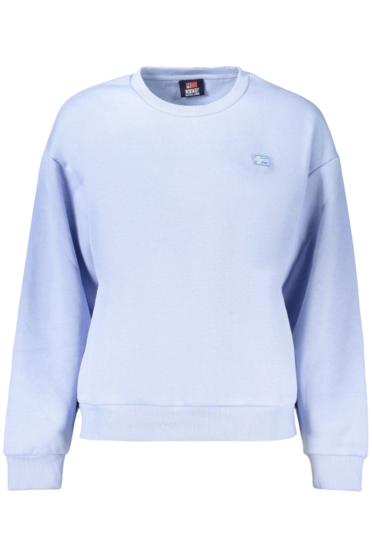 Sweatshirt NORWAY 1963 de mulher azul-claro