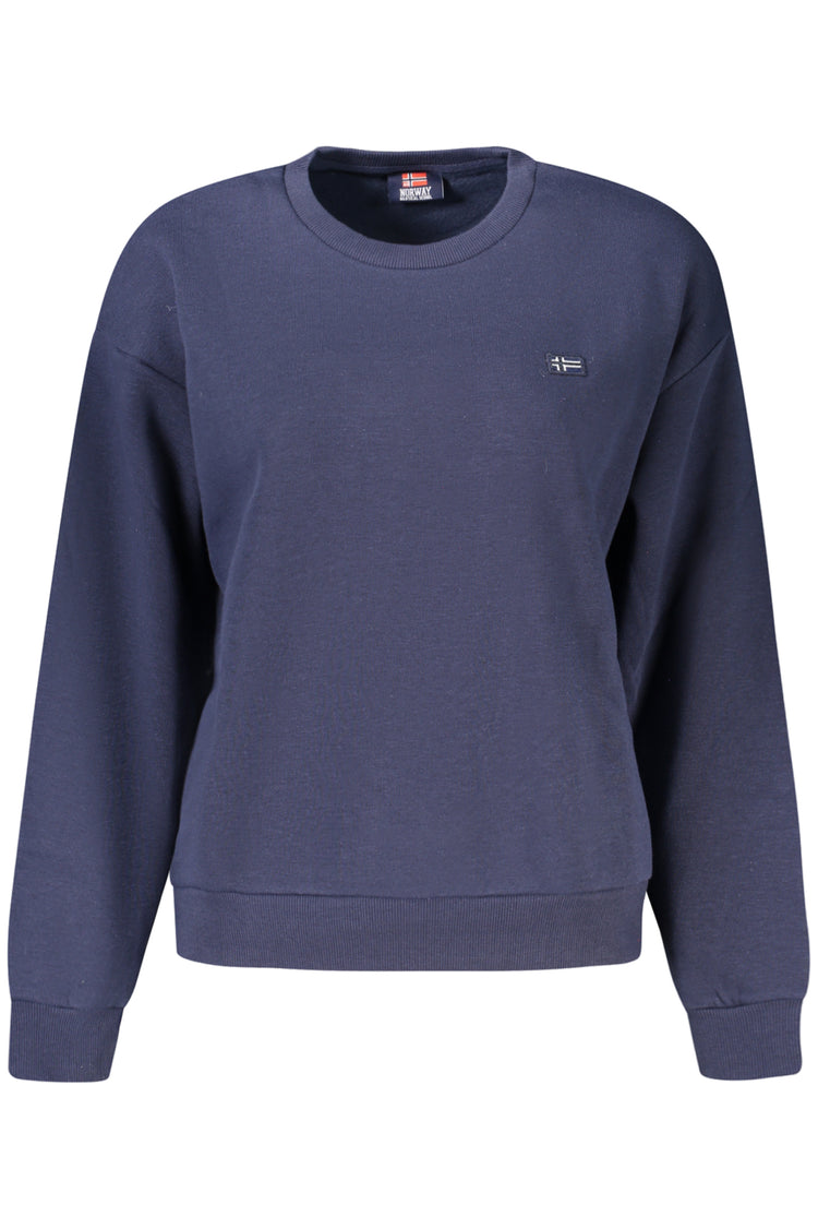 Sweatshirt NORWAY 1963 de mulher azul