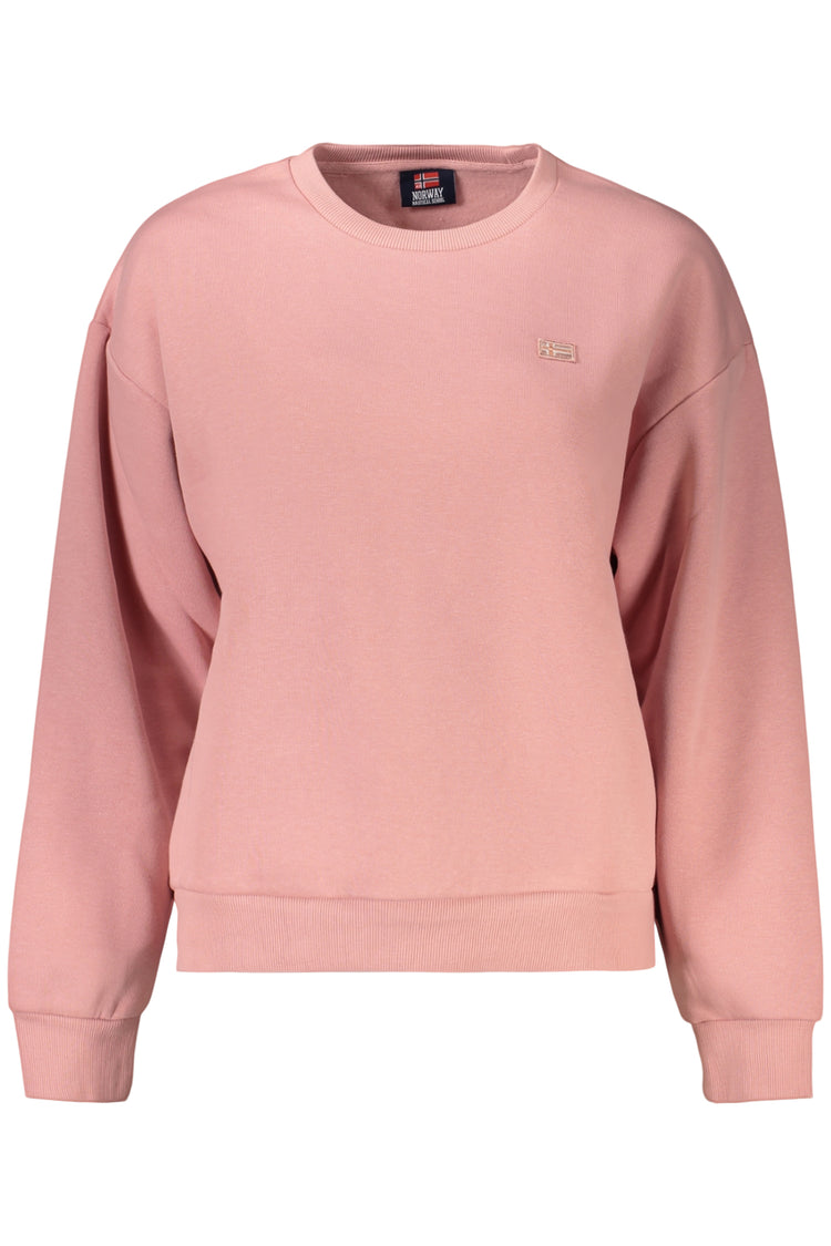 Sweatshirt NORWAY 1963 de mulher rosa