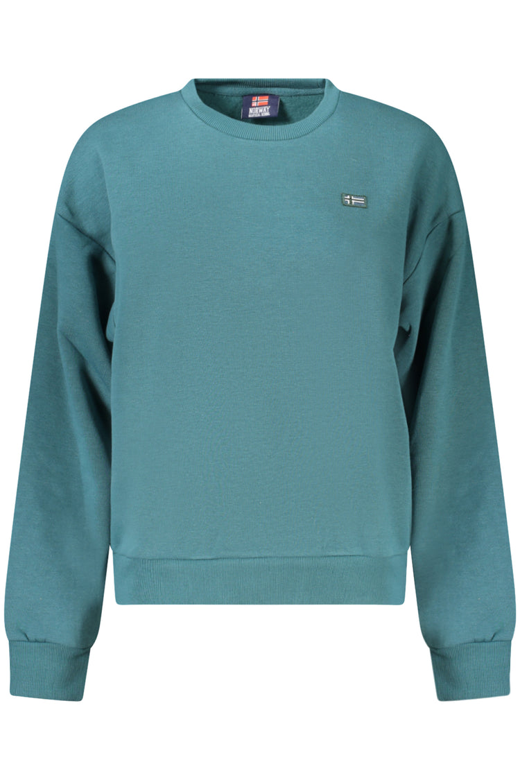 Sweatshirt NORWAY 1963 de mulher verde
