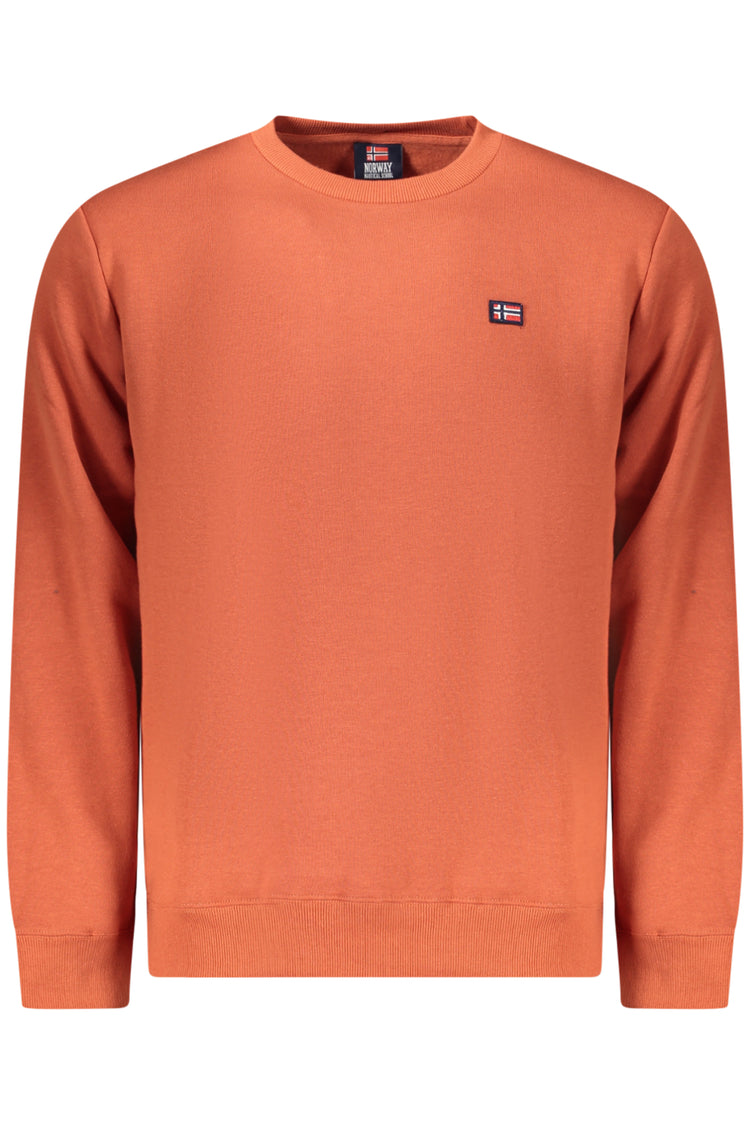 Sweatshirt NORWAY 1963 de homem laranja