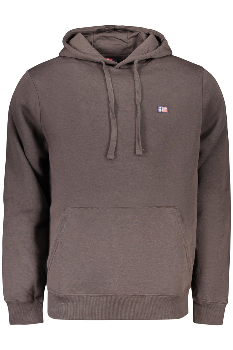 Sweatshirt NORWAY 1963 de homem castanha