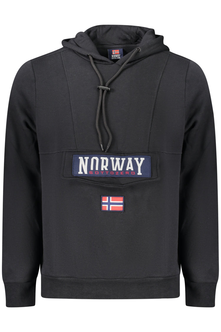 Sweatshirt NORWAY 1963 de homem preta