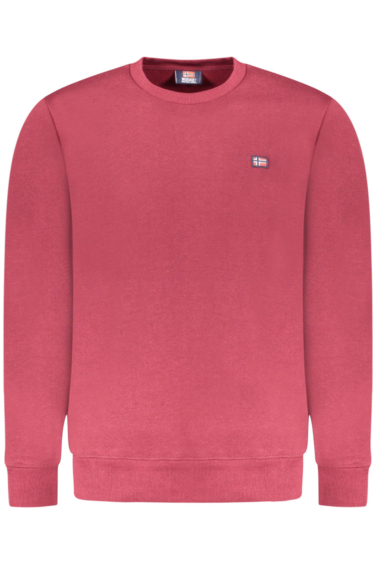Sweatshirt NORWAY 1963 de homem vermelha