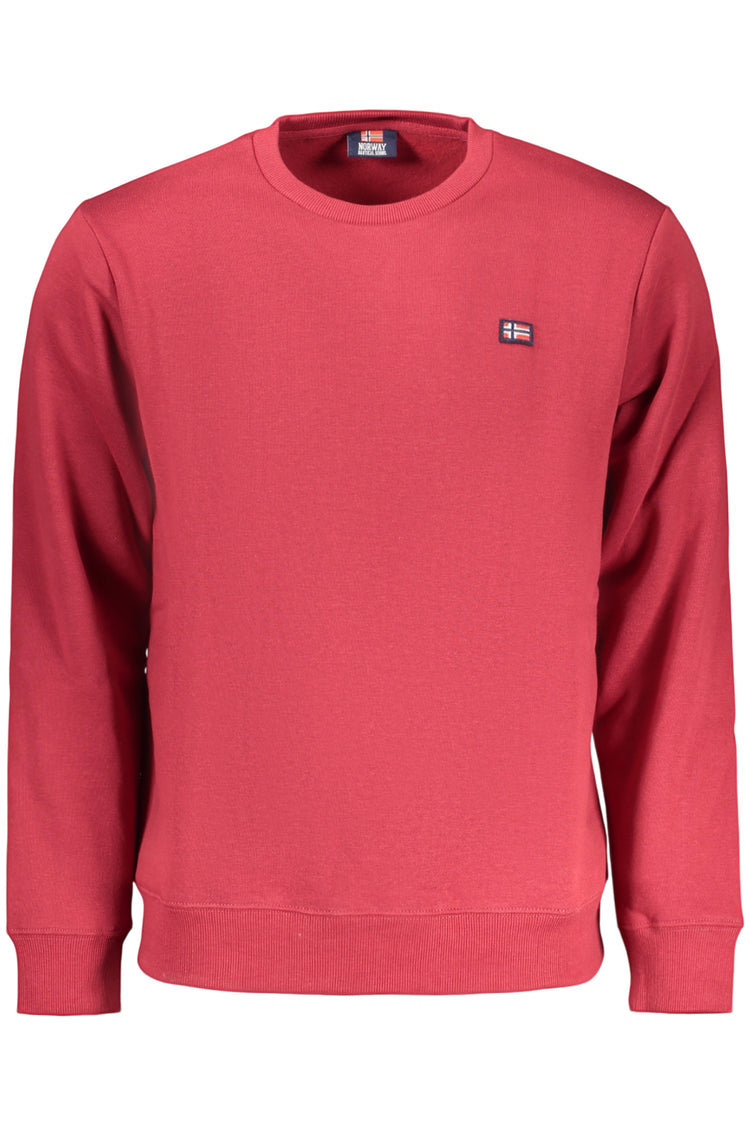 Sweatshirt NORWAY 1963 de homem vermelha