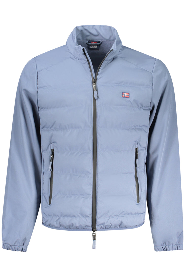 Casaco NORWAY 1963 de homem azul-claro