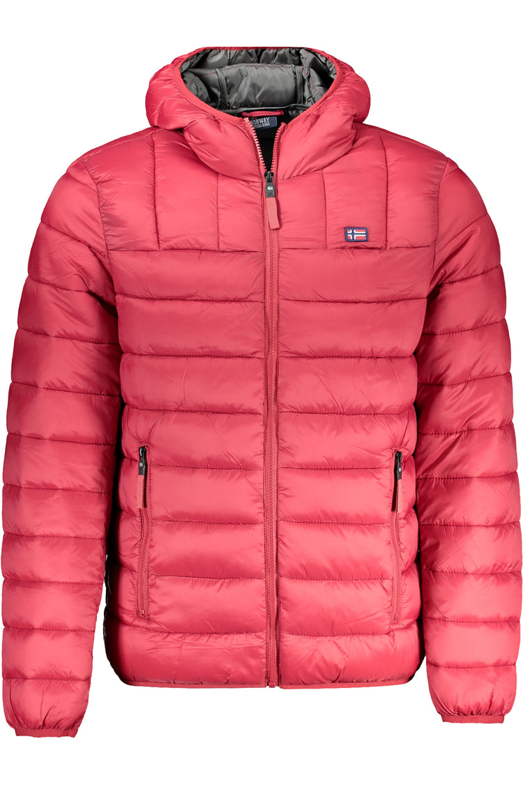 Casaco NORWAY 1963 de homem vermelho