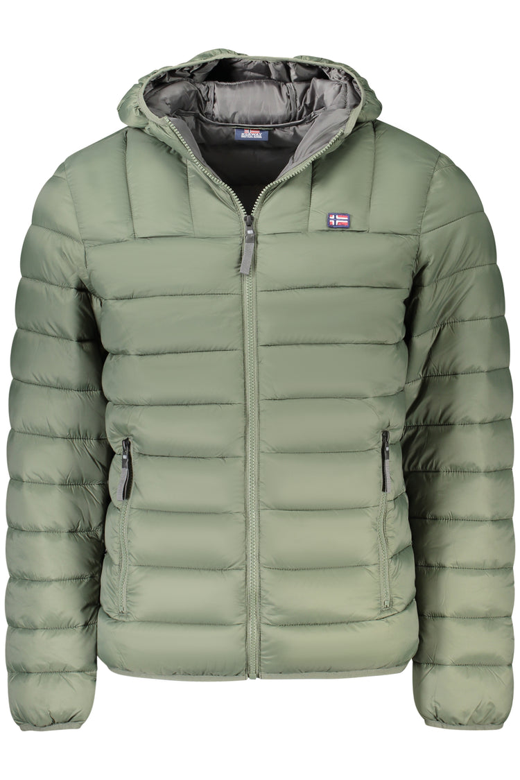 Casaco NORWAY 1963 de homem verde