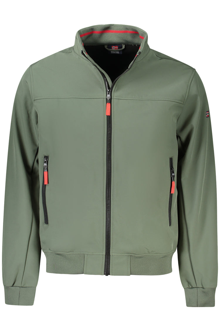 Casaco NORWAY 1963 de homem verde