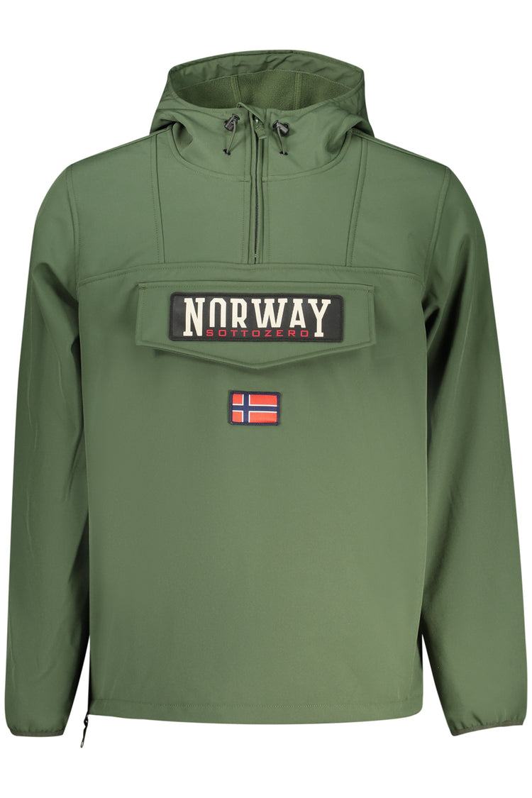 Casaco NORWAY 1963 de homem verde