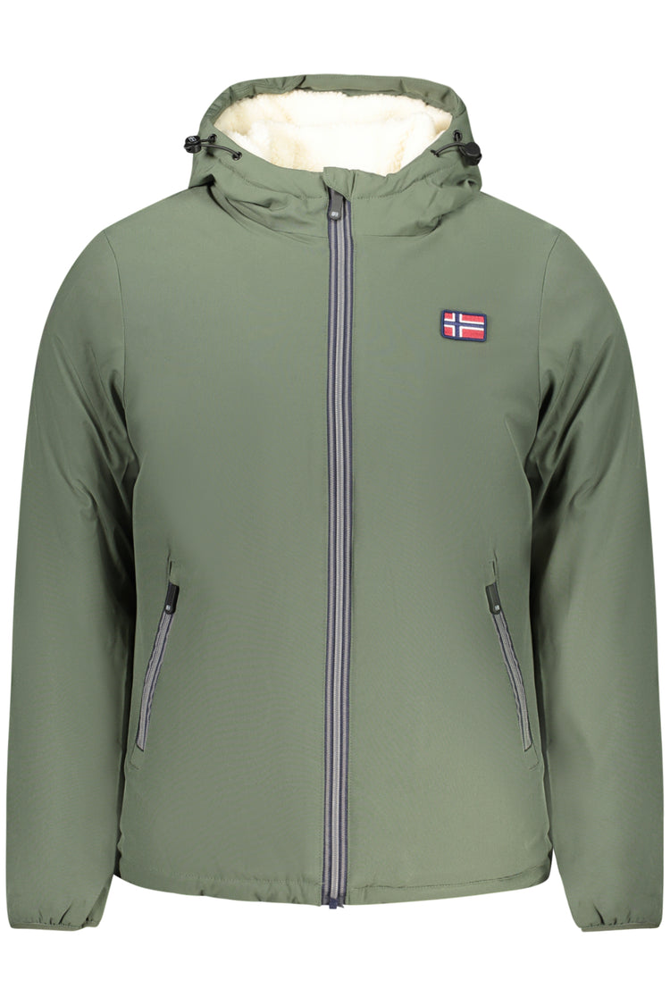 Casaco NORWAY 1963 de homem verde