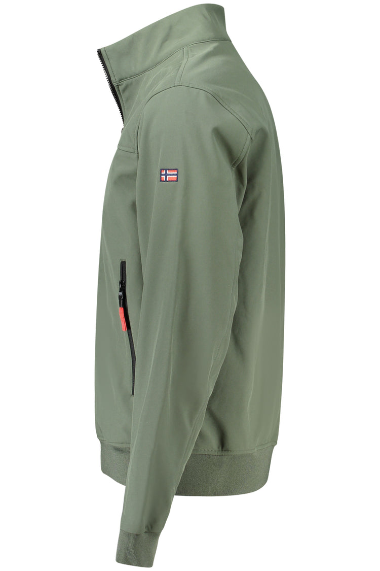 Casaco NORWAY 1963 de homem verde
