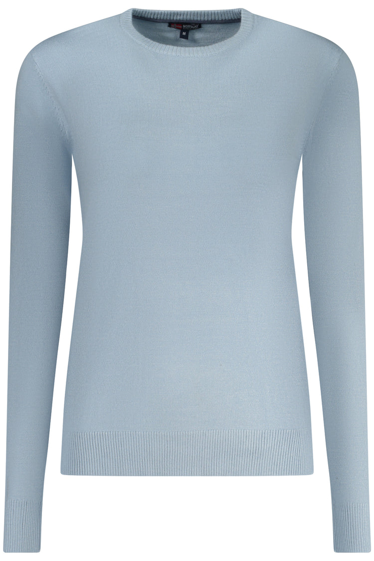 Camisola NORWAY 1963 de mulher azul-claro