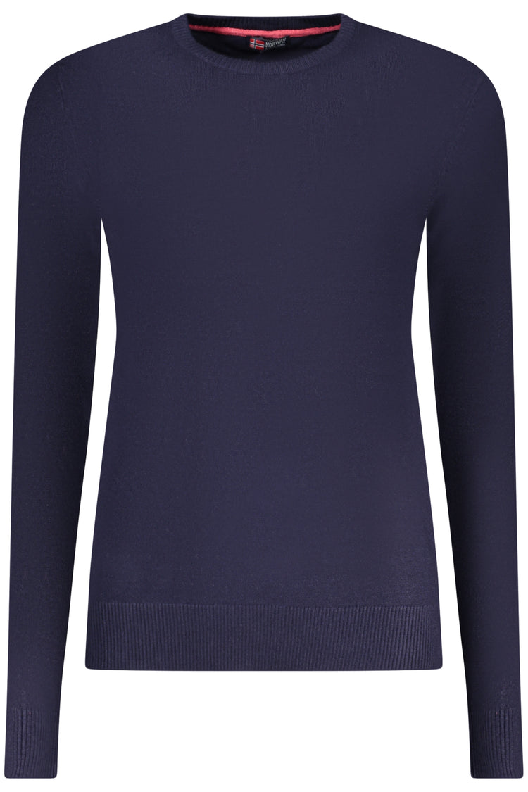 Camisola NORWAY 1963 de mulher azul