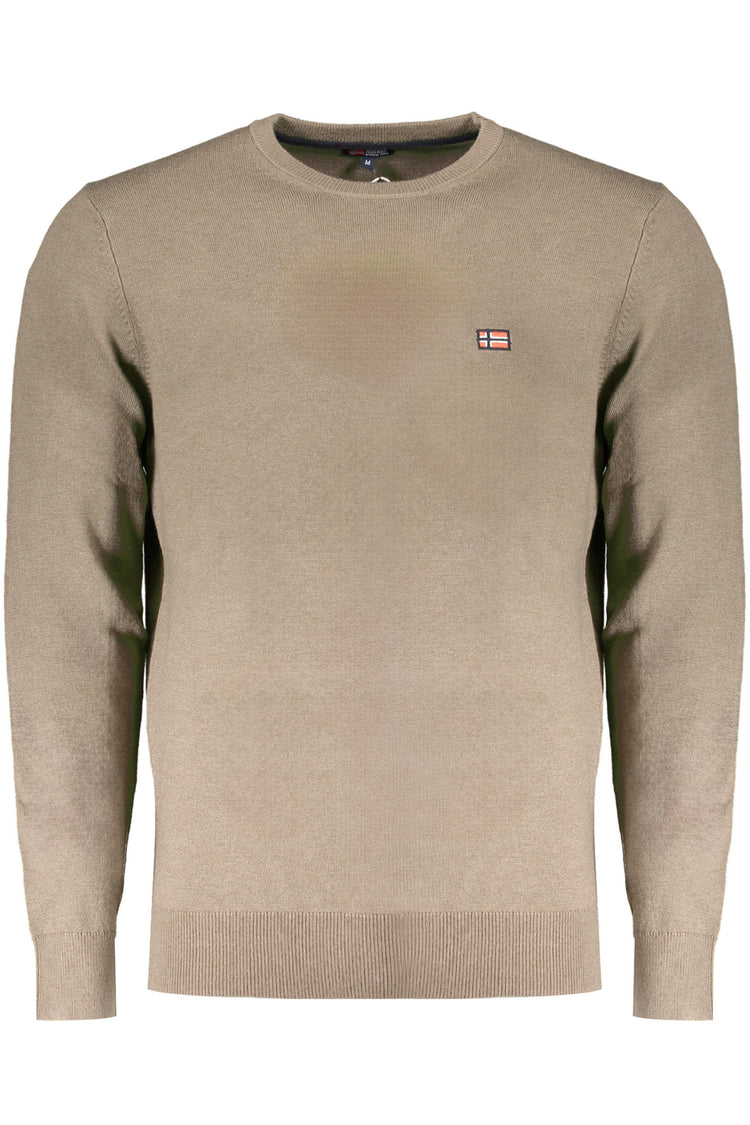 Camisola NORWAY 1963 de homem castanha