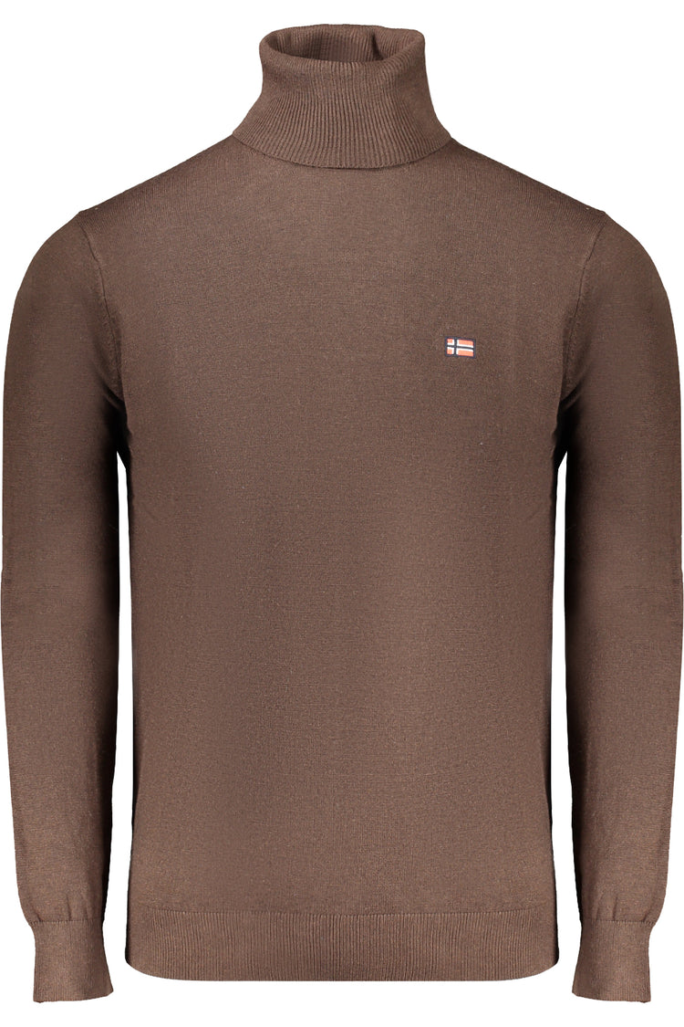 Camisola NORWAY 1963 de homem castanha