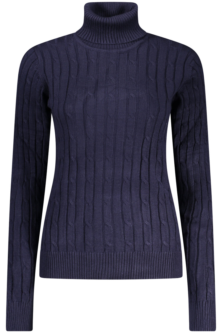 Camisola NORWAY 1963 de mulher azul